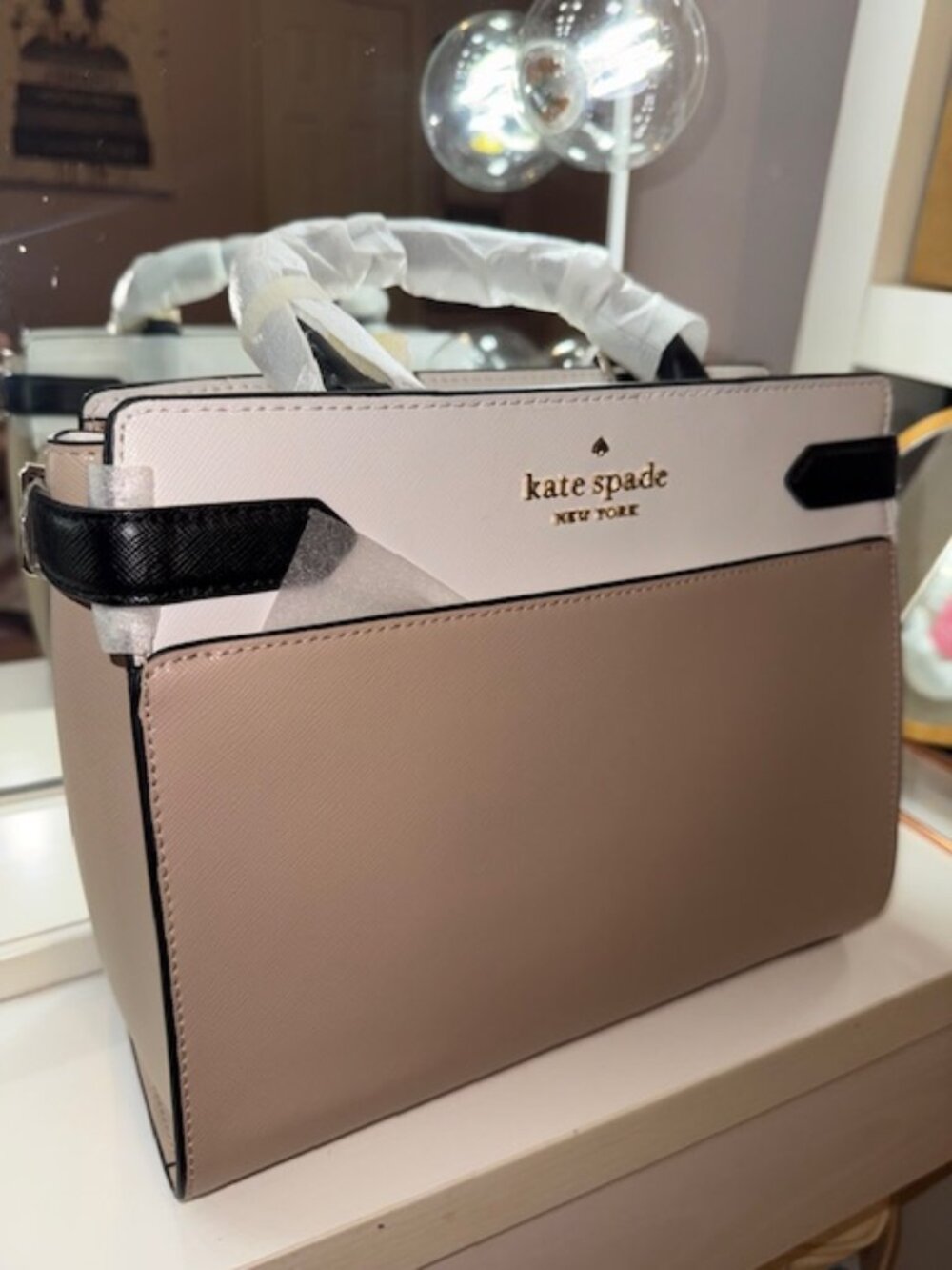 Kate Spade New York Saffiano Leather Crossbody Satchel